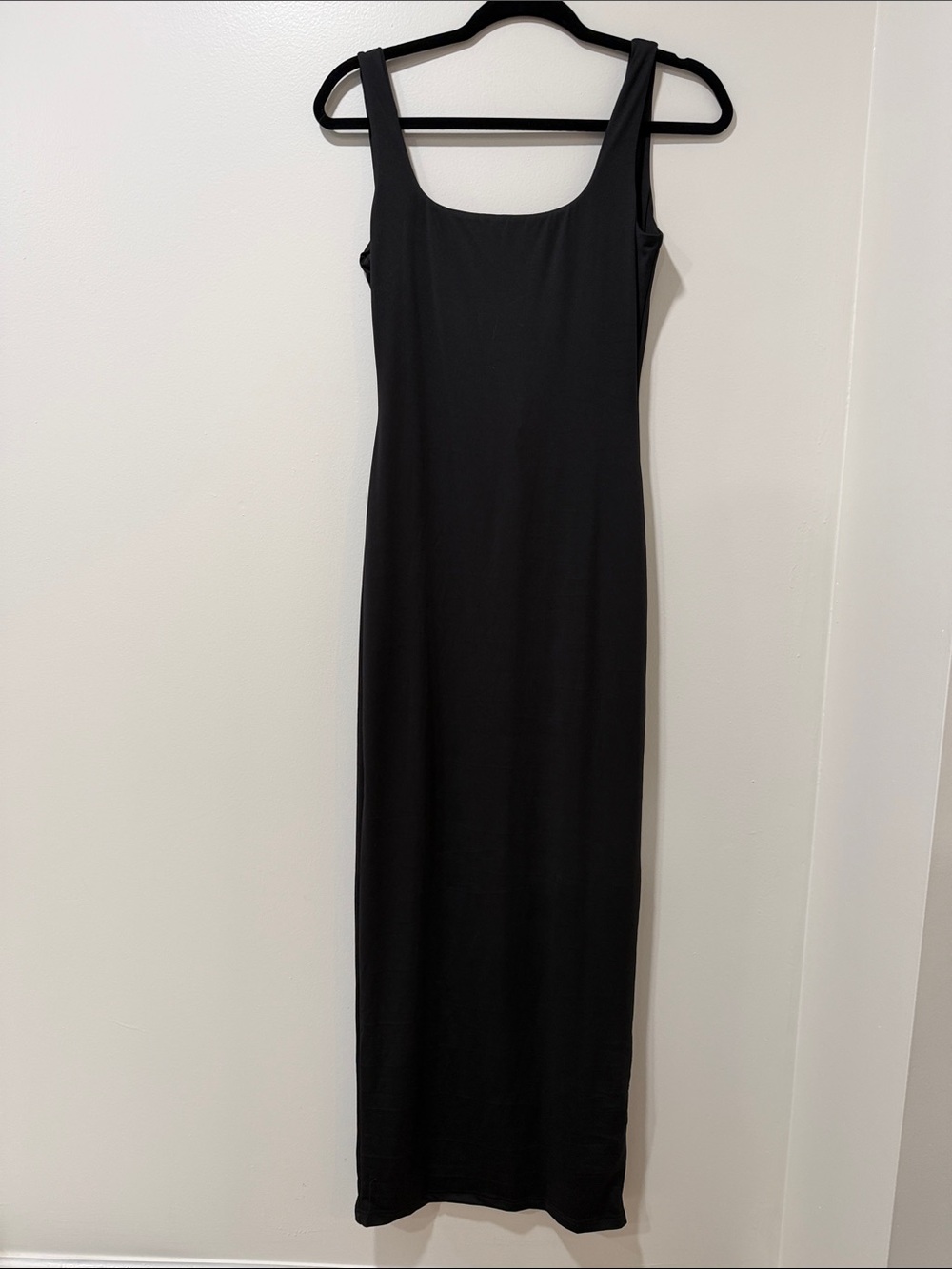 Princess Polly Black Square Neck Maxi Dress